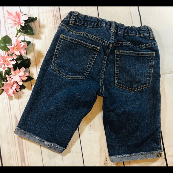 Dark wash Bermuda shorts size 8 girls - Picture 6 of 7